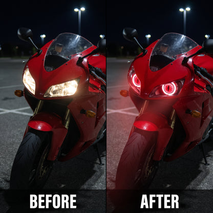 Animated Devil Eye Headlights